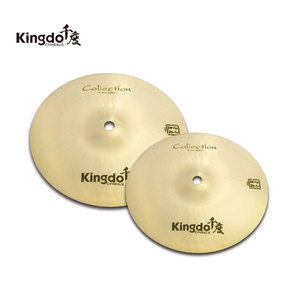 Nuevo Precio 2025 Kingdo Fábrica China Colección B20 Platillos Jazz Splash Gold de 10 pulgadas para Batería, Máquina de Batería y Accesorios de Batería - Product Image 2