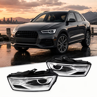 YX Langlebige 6000K Scheinwerfer |   12V ABS-Material Wasserdichte Plug-and-Play Autolichter für Audi Q3 2016-2018 8UD941005B 8UD941006B