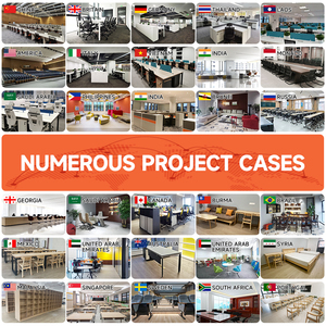 Modern Design <strong>Office</strong> Furniture <strong>Desk</strong> <strong>2</strong> <strong>Person</strong> Open Modular Work <strong>Desk</strong> <strong>Office</strong> Public Partition Workstation With Side Cabinet - Product Image 6