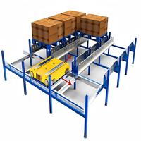 Système de rayonnage à navettes, rayonnage à palettes épaissi haute résistance, rayonnage automatisé à haute hauteur, rayonnages et étagères pour l'empilage de camionnettes