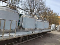 4 Brewhouse navires Système Bière Ligne De Production 3000L Bière Équipement de Brassage