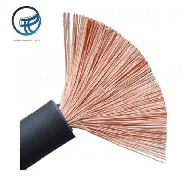 Factory Direct Sales XLPE Insulated Power Cables 0.6/1kv SWA 5 Core Oil Resistant Copper Wire Welding Cable Rubber Insulation