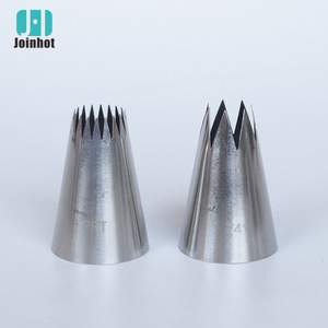 741 9FT Large 304 Stainless Steel Star Piping Nozzle For Cake Decorating Reusable Baking Tool - Product Image 5