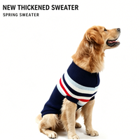 Pull en tricot pour chien, mignon et chaud, idéal pour l'automne et l'hiver, pour grands chiens, vêtements doux et confortables