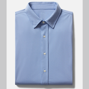 Người Đàn Ông Nhẹ Nhàng Của Dài Tay Áo Giản Dị Nút Xuống Váy Áo Sơ Mi Thoáng Khí Twill Vải Chống Nhăn Cho Mùa Xuân Mùa - Product Image 5