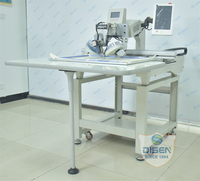 Machine à strass semi-automatique Disen à fixation à chaud, soudage ultrasonique, double tête, routeur CNC sans papier, haute vitesse 220-250 pièces/min