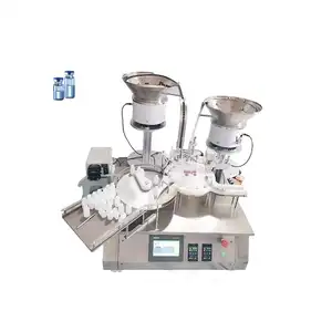 Fillinmachine lọ Máy chiết rót gia cầm tiêm chủng Thiết bị dây chuyền sản xuất Lọ làm đầy và đóng nắp máy