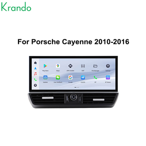 Krando Lettore DVD Android da 12,3 Pollici per Porsche Cayenne 2010 - <span class=keywords><strong>2016</strong></span>, Unità di Navigazione Auto con Carplay Wireless, 4G WIFI, Playstore - Product Image 3