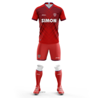 Guangzhou Factory Soccer Trikots Fußball trikot Kunden spezifische Handelsmarke Football Team Soccer Wear