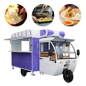 Carrito de Comida Rápida Tipo Triciclo para Venta Directa de Fábrica 2024, Modelo CC24041201-D, Ideal para Hot Dogs - Product Image 2