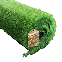 Tapis de gazon synthétique en plastique de 20 mm, écologique, souple, imperméable, pour intérieur/extérieur, jardin, échantillon gratuit, vente chaude