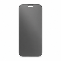 Verre trempé mat anti-espion 9H pour iPhone 18 Pro, couverture intégrale, anti-traces de doigts