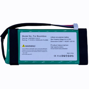 Batería de Repuesto para Altavoz <span class=keywords><strong>Boombox</strong></span>, Precio al por Mayor, 7.4v 10000mAh, Baterías GSP0931134 01 GSP093113401 para <span class=keywords><strong>JBL</strong></span> Boombox1 Audio - Product Image 2