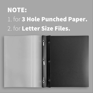 Dossiers de présentation en plastique PP transparents pour documents format Lettre, dossiers Tadpole pour l'école et le <span class=keywords><strong>bureau</strong></span> - Product Image 4