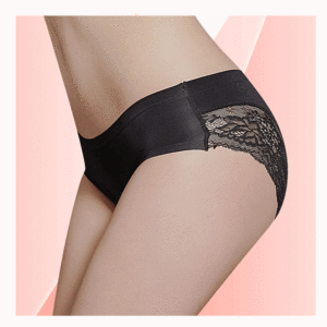 กางเกงชั้นในของผู้หญิง,กางเกงในผ้าลูกไม้เซ็กซี่ไม่มีรอยต่อผ้าวิสคอสสำหรับผู้หญิง - Product Image 3