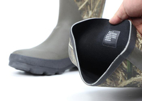 Bottes de pluie montantes en néoprène et caoutchouc antidérapantes YL-132 pour hommes, idéales pour la chasse - Vente en gros