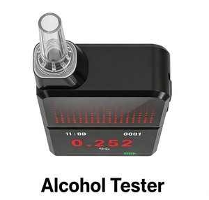 Testador de Álcool H3Pro Mini com Bateria de Longa Duração, <span class=keywords><strong>Breathalyzer</strong></span> CE FCC para Uso Pessoal e Automotivo - Product Image 6