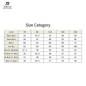 BEIFUFORM Offre Spéciale japonais taille Standard 7A femme en fibre de verre Mannequin réaliste demi-corps femmes robe forme grande hanche modèle - Product Image 4