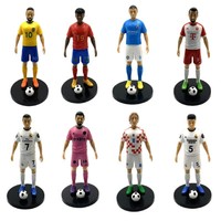 Figurine de star de football XR de haute qualité, modèle réaliste en PVC de champion sportif pour chambre d'enfant, étagère, présentoir, jouet souvenir