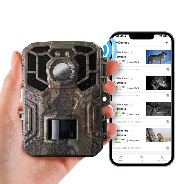Factory Price Hunting Trail Camera Wholesale Waterproof IR Motion Detection 4K Ultra HD Wifi Hunting Camera