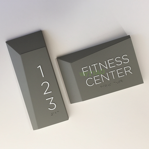 YIYAO-placa adhesiva ada para apartamento, escuela, oficina, casa, hospital, braille, acrílico, habitación de hotel, puerta, número, placa de señal para hotel - Product Image 4