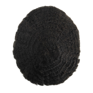 Prezzo di fabbrica parrucche da <span class=keywords><strong>uomo</strong></span> Afro ricci francesi in pizzo indiano, parrucchino per <span class=keywords><strong>uomo</strong></span>, sostituzione dei <span class=keywords><strong>capelli</strong></span> - Product Image 2