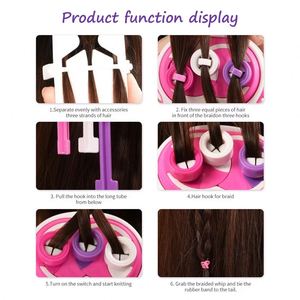Automatic DIY Hair Braider Machine Styling <b>Tool</b> <b>Roll</b> Twisted Knitting Hair Beauty & Fashion Toy Gift for Girls - Product Image 4