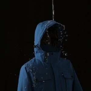 Design Designer Oversized Customized logo Winter Waterproof Plain Long Down Puffer <b>Jacket</b> Manufacturer for Men - Product Image 3