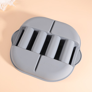 Factory Direct Supply Creative Partition <b>Silicone</b> Mexican <b>Baking</b> Tray Non-Slip Eco-Friendly BPA Free Food Safe Tortilla Tray - Product Image 5