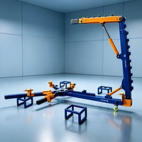 Système de redressage de châssis pour camions et voitures BAIWO B-3000 – Équipement de réparation de carrosserie en acier et outils de redressage de châssis
