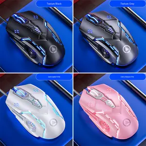 Silver Eagle G5 Gaming Mouse Glowing E-Sports Mecánico Silencioso Accesorio de computadora Derecho para <span class=keywords><strong>Amazon</strong></span> Venta al por mayor Cross-Border - Product Image 4