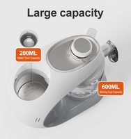 Robot culinaire pour bébé 300W avec grand panier vapeur, cuiseur vapeur monophasé, cuisson automatique, auto-nettoyant, stérilisant, sans BPA