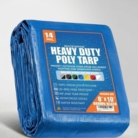 Bâches en PE imperméables robustes YRH Factory pour camping, toit de camion, protection anti-UV, bâches enduites de PVC en rouleau