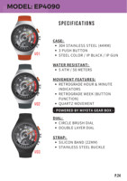 Montre mécanique fonctionnelle pour homme, mouvement mécanique manuel, design original, boîtier à engrenages, montre mécanique multifonctionnelle unique