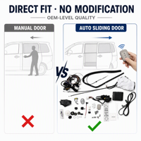 Kit de porte coulissante électrique pour Pentium M9 MPV, conversion de porte centrale, pièces de carrosserie modifiées