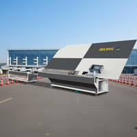 Machine de pliage de verre entièrement automatique JJY CNC avec impression laser, capacité 0-90 m/min, tension 220V/380V, utilisation facile