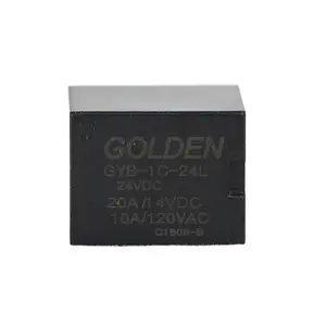 Golden Relays GYB-1C-24L 5a 10a 20a 6VDC 9VDC 12VDC 24VDC Small Relay 5pins SPDT 0.6W 0.8W für auto indurstry