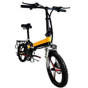Vélo de montagne électrique double avec pneus pliables de 20*2.215 pouces, moteur arrière de 250W, 7 vitesses, batterie au lithium 48V, corps en alliage d'aluminium - Product Image 4