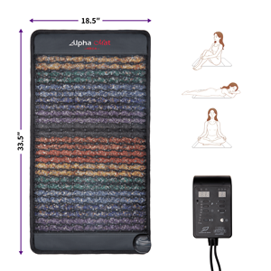 Tappetino PEMF Luxuryade A700 con Cristalli di Ametista, Riscaldamento Magnetico e Massaggio per il Corpo - Product Image 6