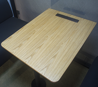 Cabine téléphonique de bureau insonorisée pour 4 à 6 personnes, salle de réunion acoustique à structure en aluminium