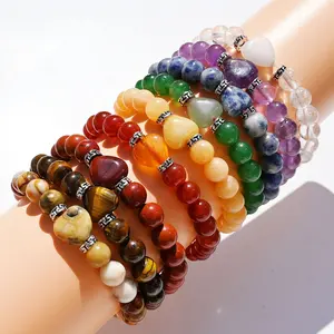 Perles multicolores avec bracelet Lucky Eye Taille libre réglable pour enfants et adultes