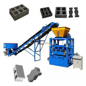 Mới Tự Động Đất Sét QT4-<span class=keywords><strong>26</strong></span> Thủy Lực Gạch Bê Tông Máy Paver Gạch Hollow Khối Máy Làm Trong Somalia Peru Panama - Product Image 3