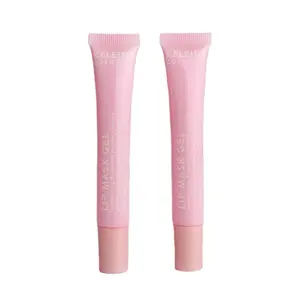 Tube en plastique PE rose de Lotion à presser, 5/10/15/20ml, Lotion cosmétique pour les yeux, sérum BB crème, fond de teint