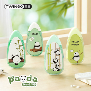 Chất Lượng Cao OEM Mới Trường Văn Phòng Phẩm Màu Trọng Lượng Đa Màu Sắc 5Mm * 6M Sinh Viên Sử Dụng Mini Dễ Thương Panda Hình Dạng Chỉnh Sửa Vật Nuôi Băng - Product Image 5