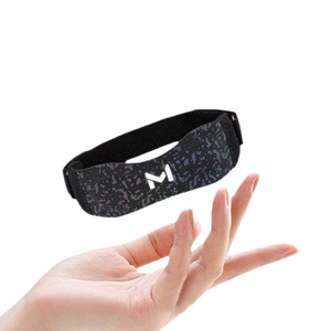 Attelle rotulienne réfléchissante à dégradé imprimé Shiwei avec coussinet en silicone pour soutien du genou, course à pied, basketball, unisexe, taille M - Product Image 5