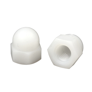 M5 M6 M8 PA66 Plástico Nylon Negro Blanco Color Hexágono Hexagonal Cúpula Tuerca <span class=keywords><strong>Acron</strong></span> Tuerca DIN1587 - Product Image 2