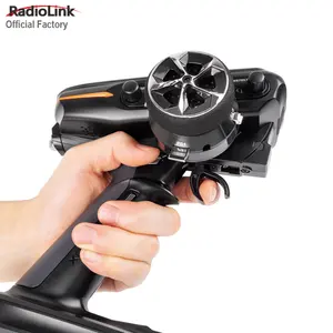 Waterproof RadioLink 8 channels DSC FPV IPS full color dual touch screen RC8X with R8FG receiver RC transmitter