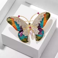 Nouvel Arrivage Ventes Flash Broches Métalliques Papillon Multi-styles de Haute Qualité pour Foulards et Châles Femme