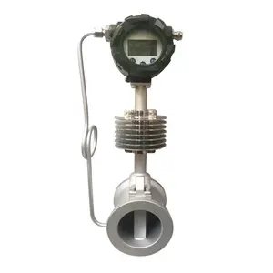 Steam prepaid Vortex flowmeter for textile factory steam flowmeter vortex flow meter