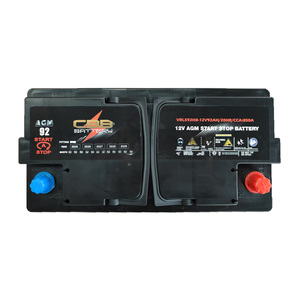 Batería de parada de arranque 92-H8 de 12 voltios y 92ah <span class=keywords><strong>para</strong></span> ciclo profundo automático AGM VRL5 N200, modelo de Material de plomo y ácido, buena calidad, nueva condición - Product Image 4